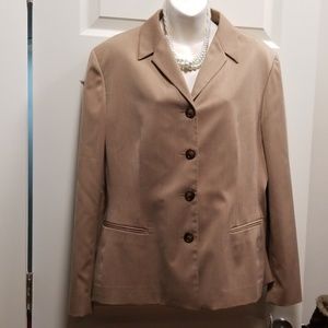 Anne Klein blazer tan color, never used ,